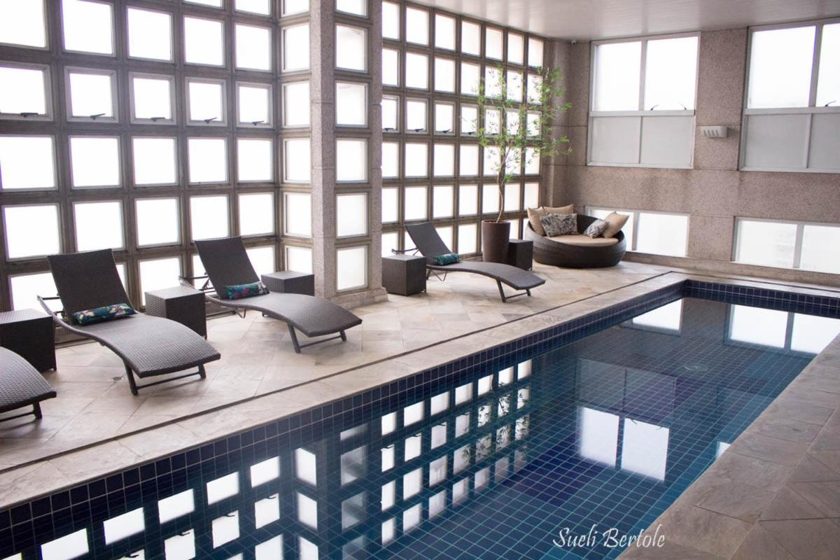 Lindo Flat Em Hotel 4 Estrelas Na Bela Vista Sao Paulo Exterior photo